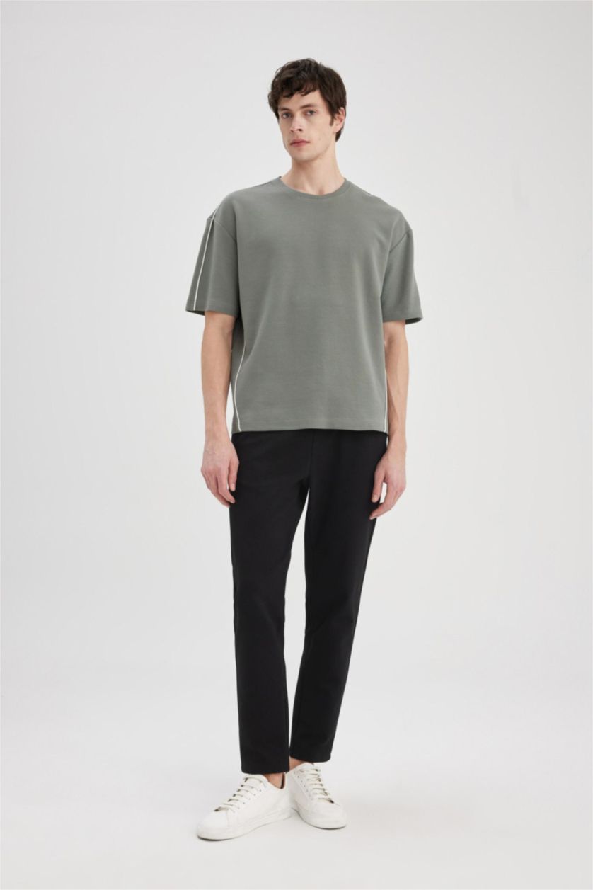 رجال أخضر Oversize Fit Short Sleeve T-Shirt