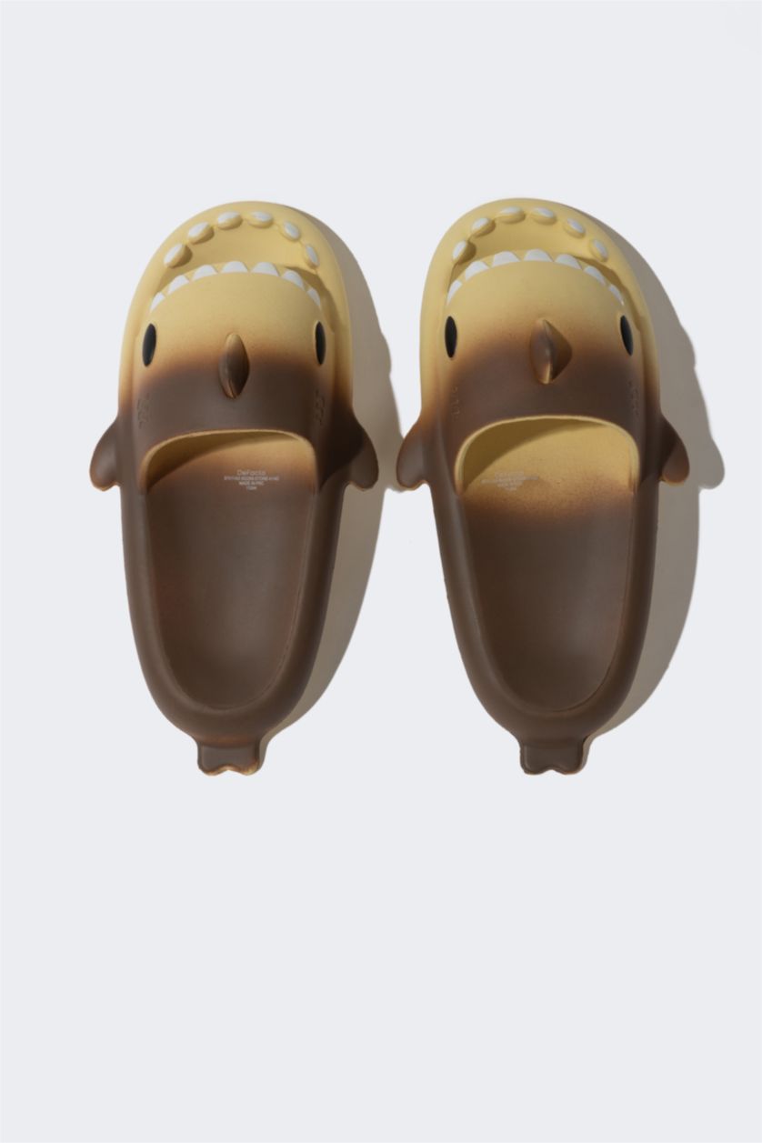 Man Stone Man High Sole Shark Eva Slippers