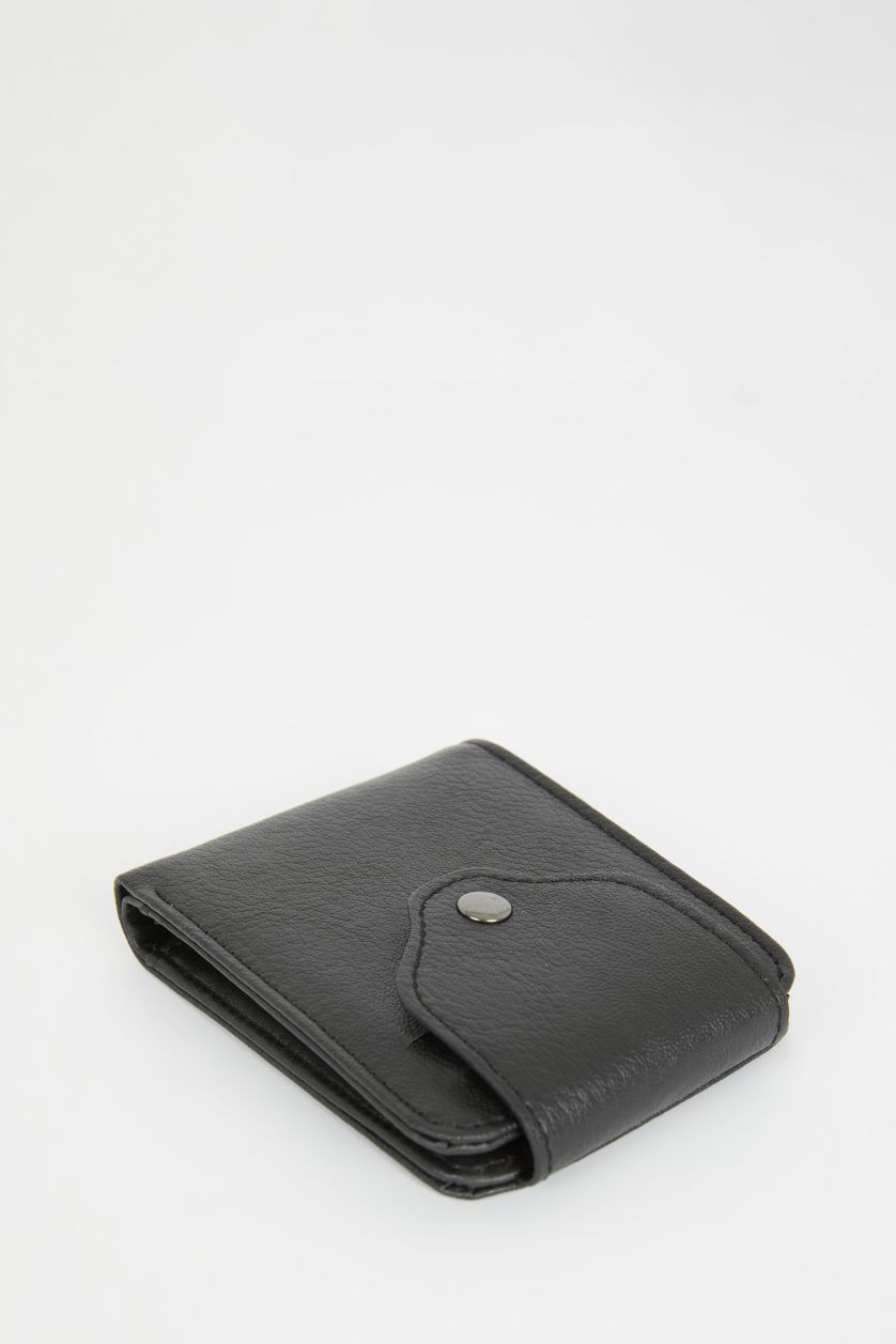 Erkek Siyah Erkek Suni Deri Cüzdan