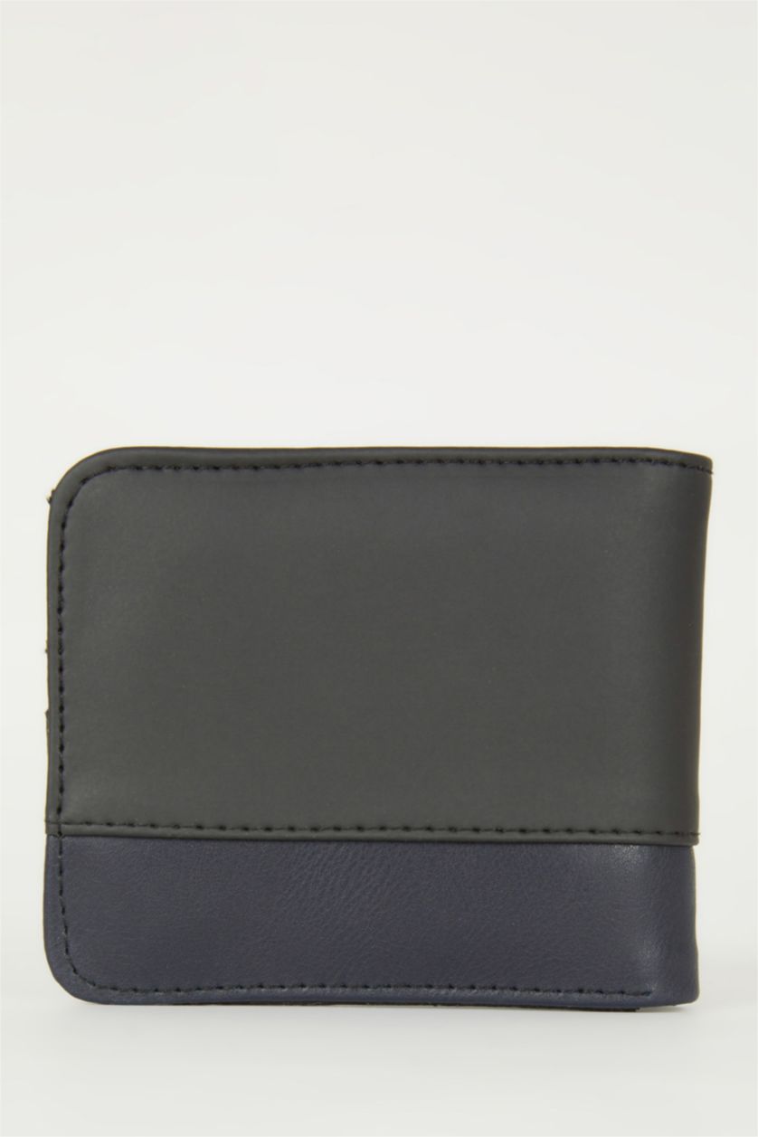 رجال أسود محفظة رجالي جلد صناعي