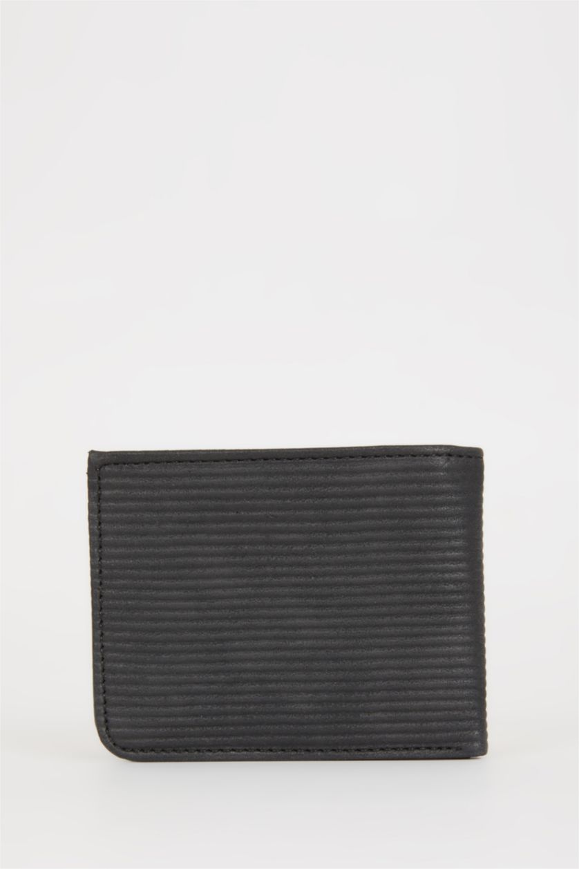 Erkek Siyah Erkek Suni Deri Cüzdan