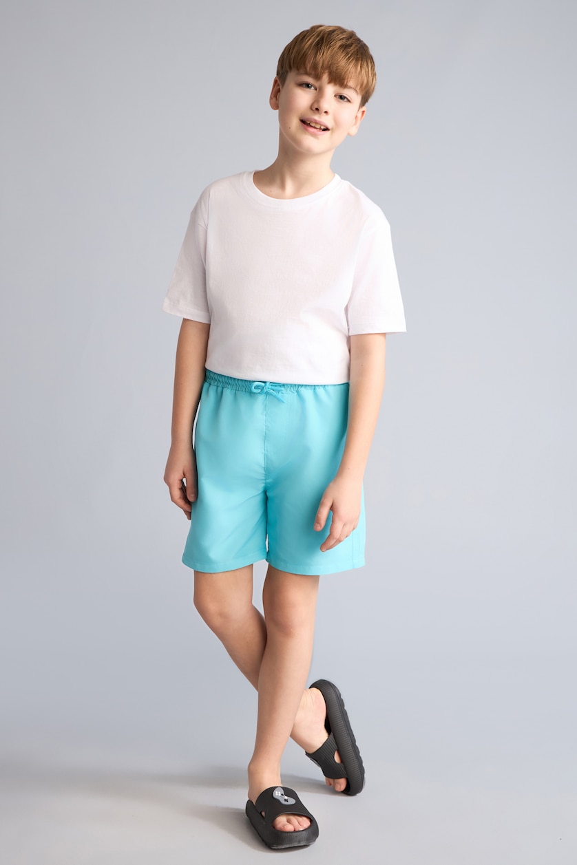 Young Boys - Teen Boys Aqua Boy Regular Fit Basic Swim Shorts
