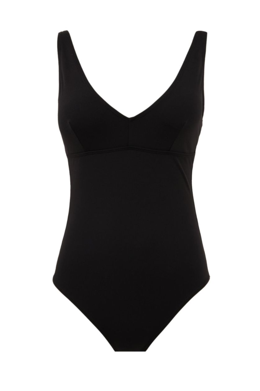 Kadın Siyah Regular Fit Mayo-Fall in Love