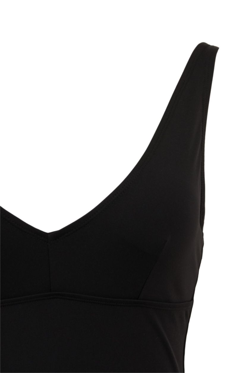 Kadın Siyah Regular Fit Mayo-Fall in Love