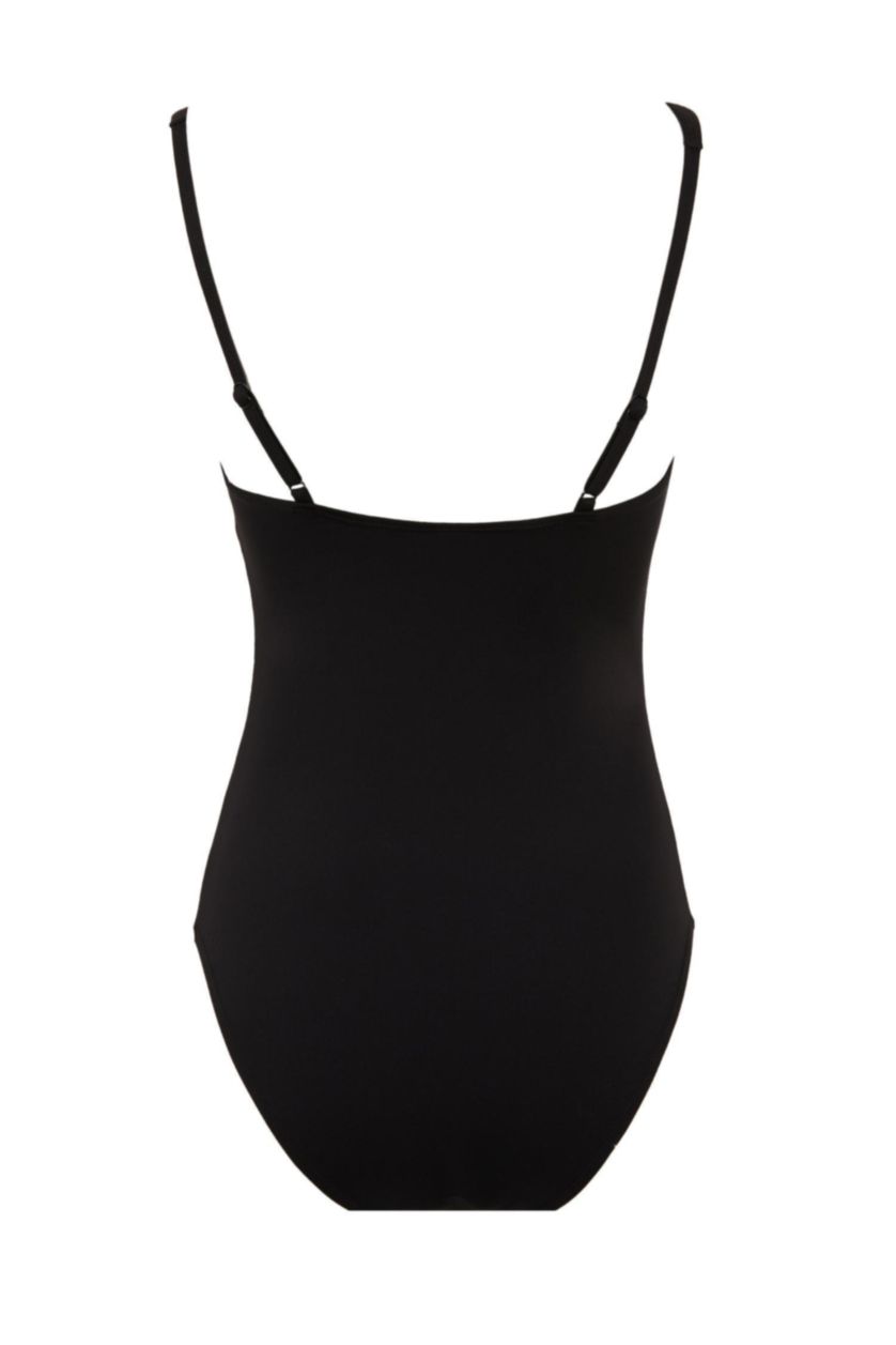 Kadın Siyah Regular Fit Mayo-Fall in Love