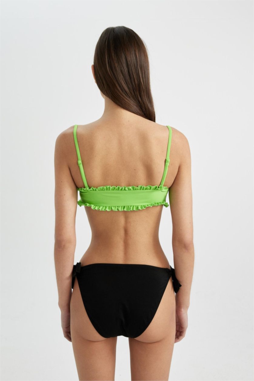 FEMME Noir Bas de bikini Coupe Régulière