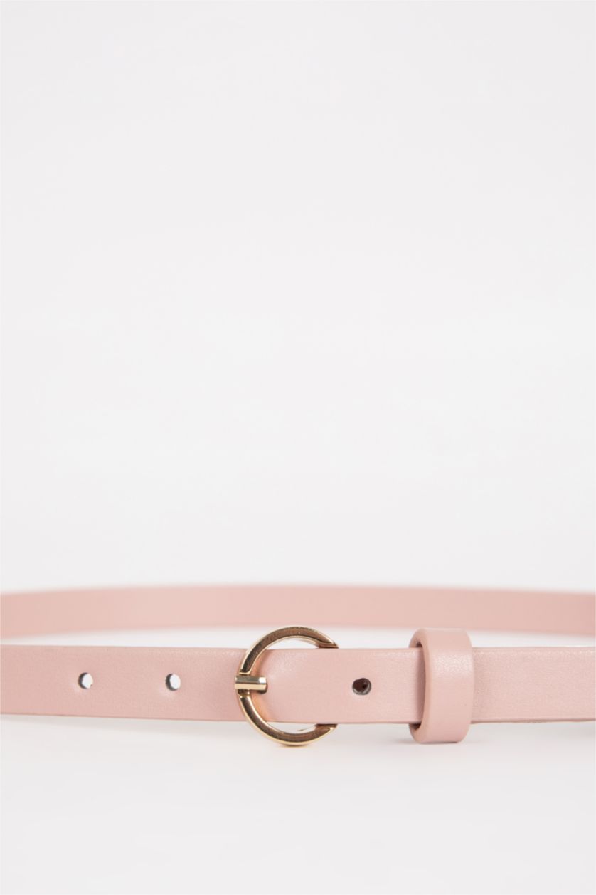 Kadın Karma Kadın Oval Toka Suni Deri 3'lü Jean Kemeri