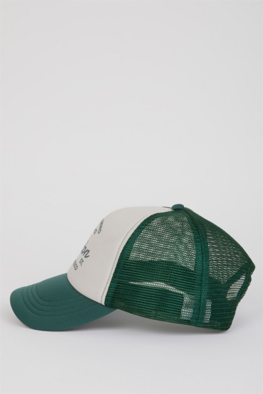 رجالي أخضر غامق قبعة بيسبول رجالي مطبوع