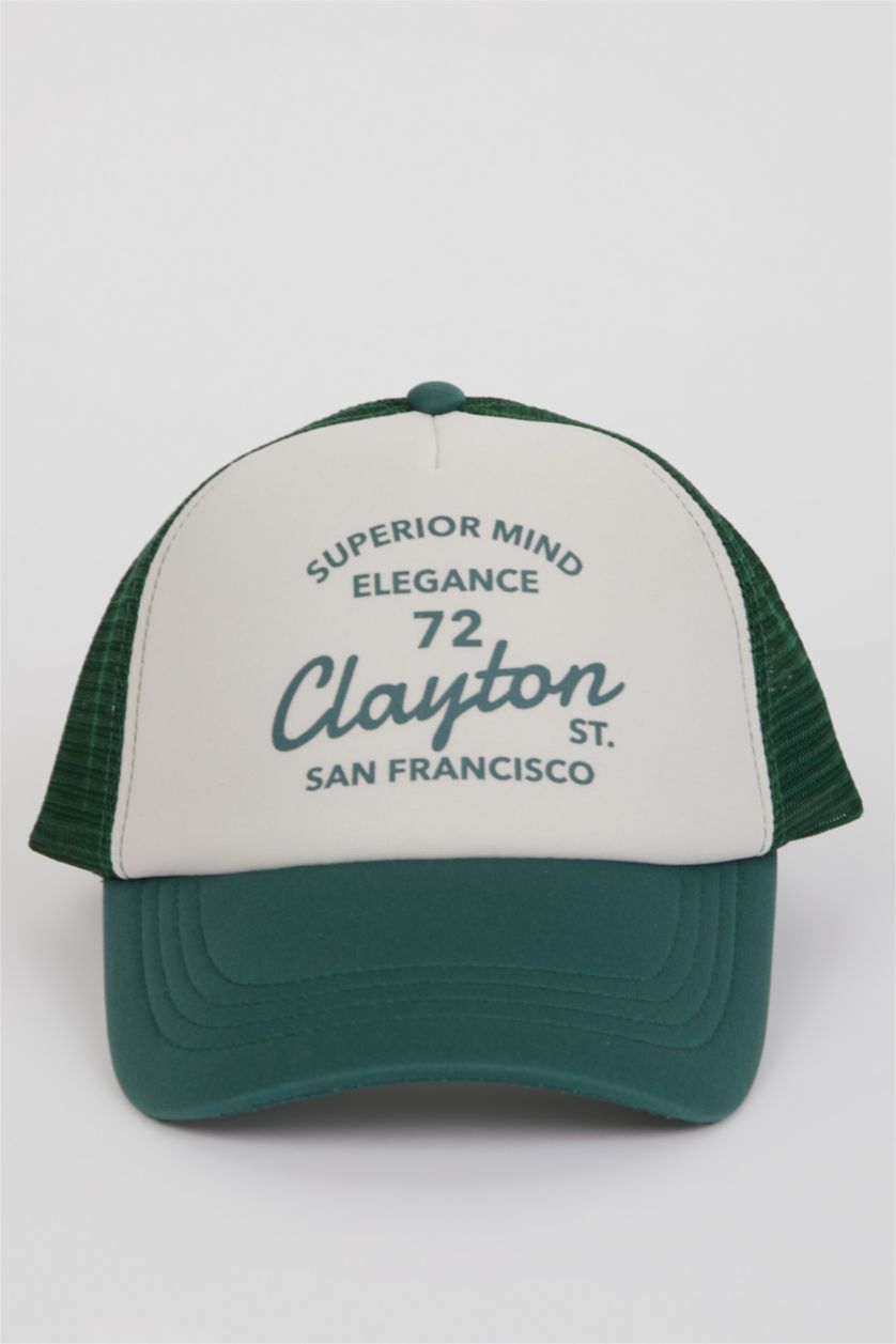 رجالي أخضر غامق قبعة بيسبول رجالي مطبوع