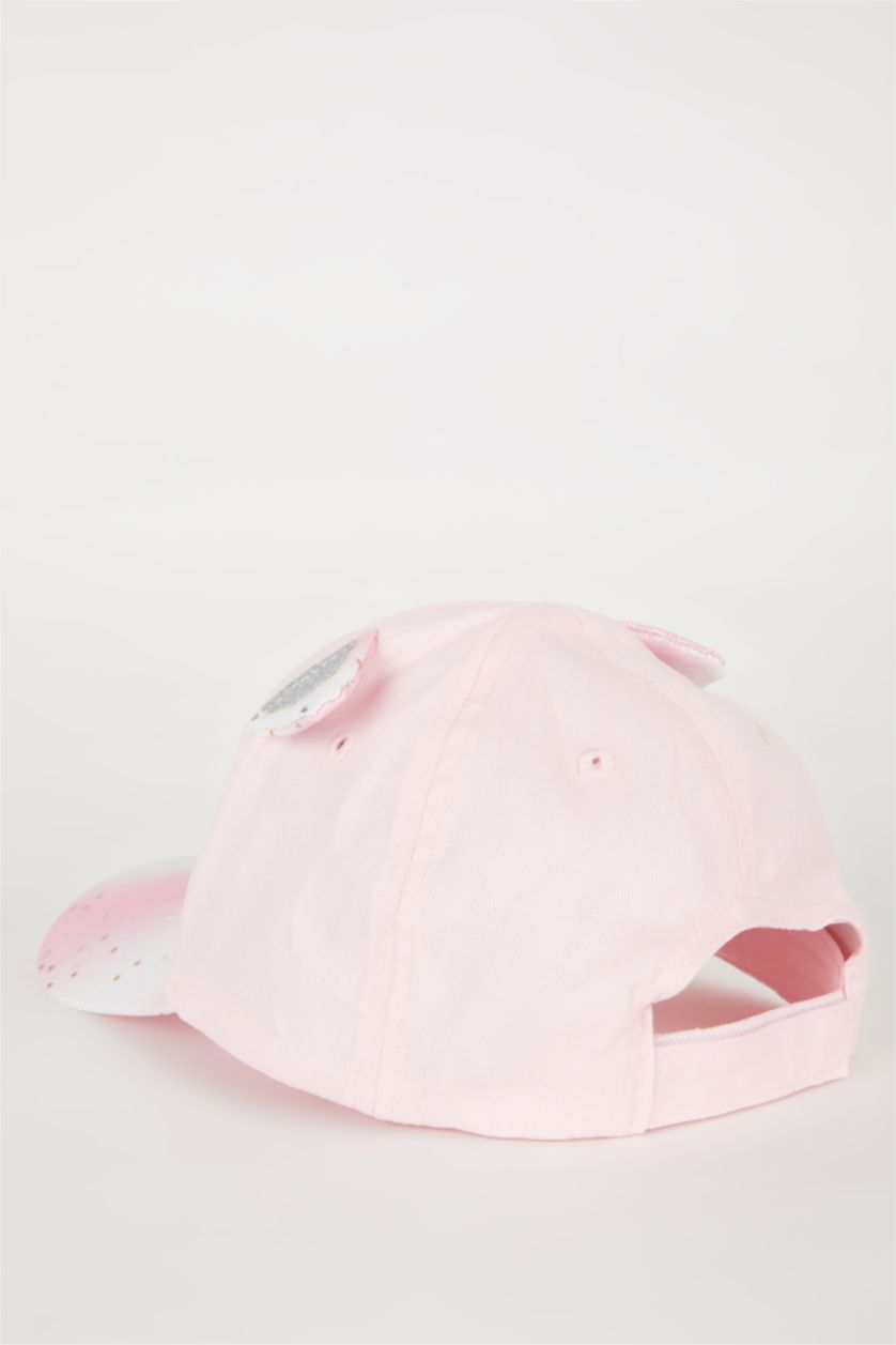 FILLES Rose Casquette Coton 3D pour Fille