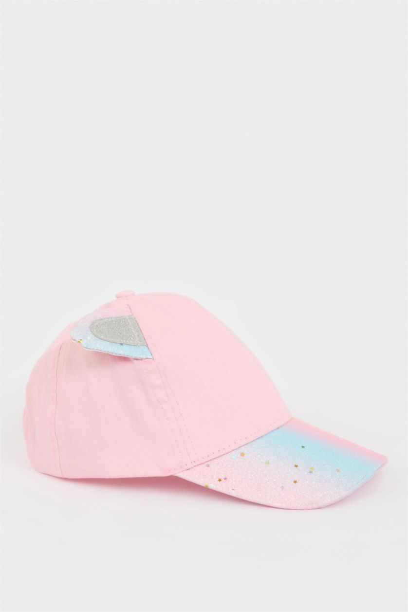 Young Girls - Teen Girls Pink Girl 3D Cotton Cap