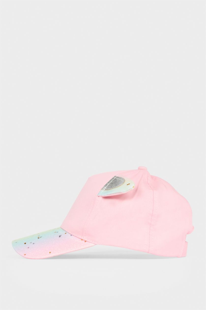 Girls & Teens Pink Girl 3D Cotton Cap