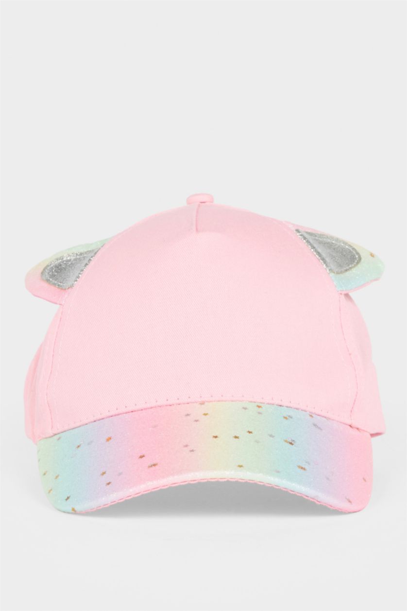 Girls & Teens Pink Girl 3D Cotton Cap