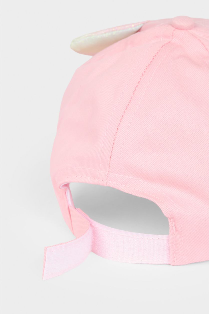 Girls & Teens Pink Girl 3D Cotton Cap
