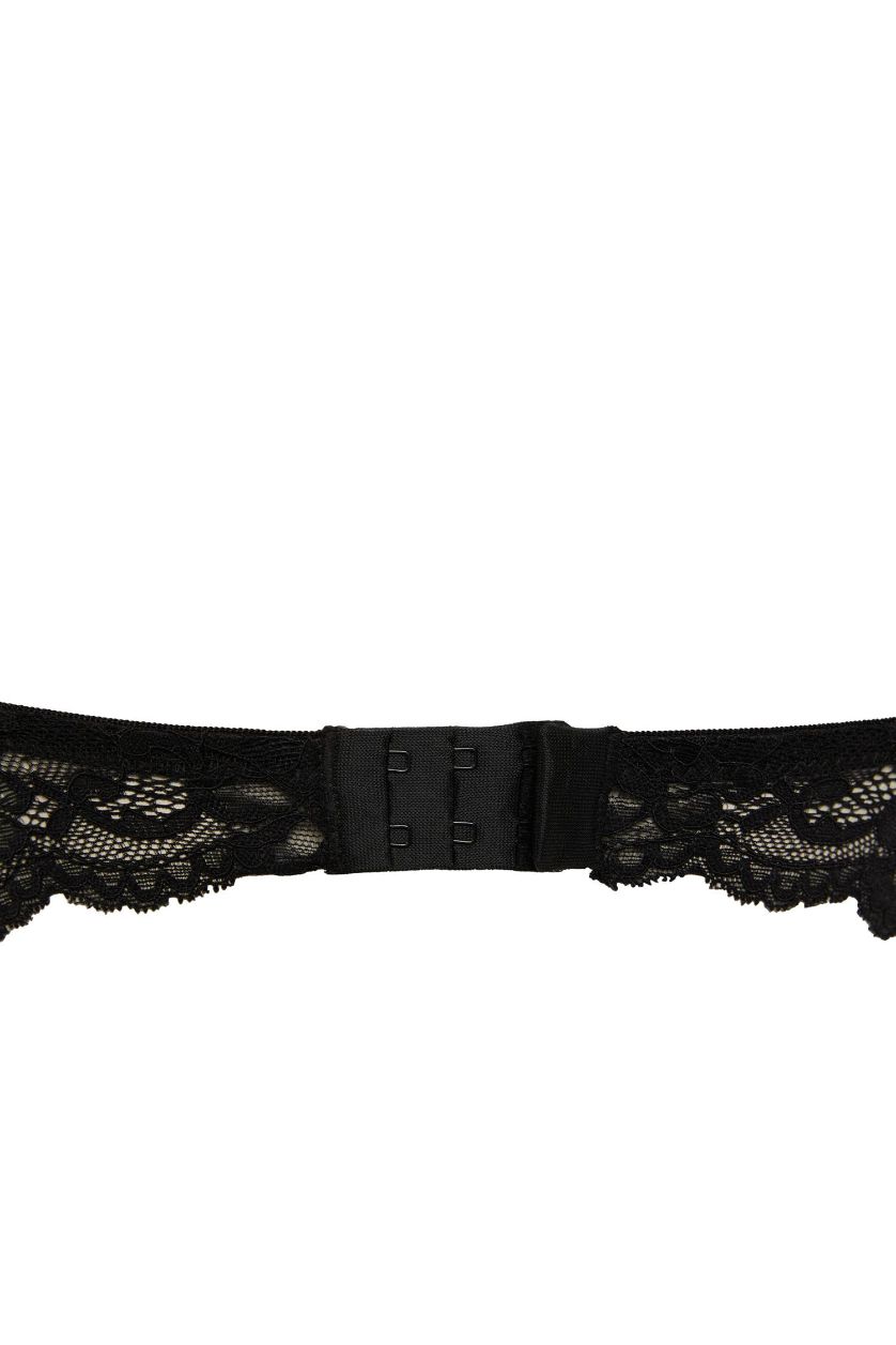 WOMAN Black Fall in Love Full Lace Uncovered Bra