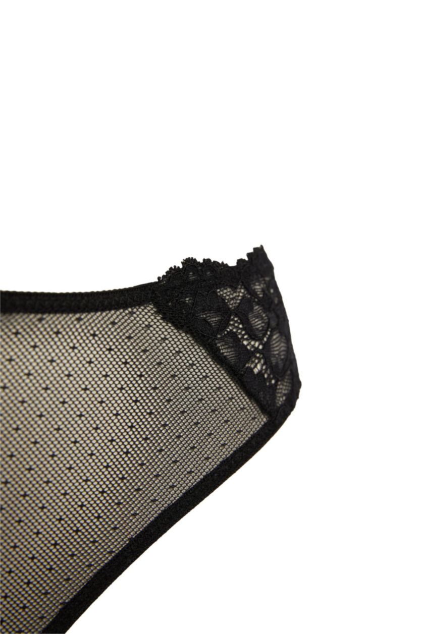 حريمي أسود كلوت سليب دانتيل من Fall In Love