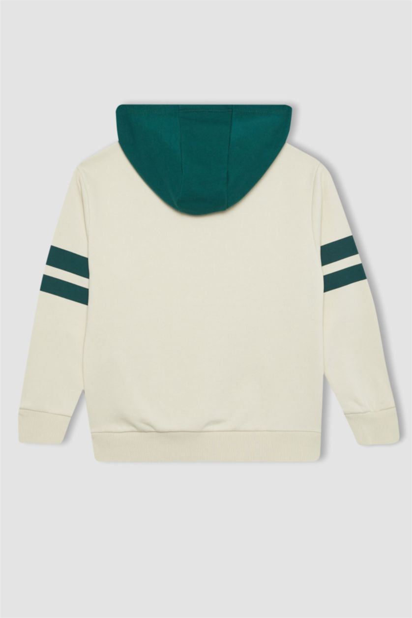 GARÇONS Écru Ensemble De Sweatshirt Et Pantalon De Jogging Imprimé Pour Garçon - 2 Pièces