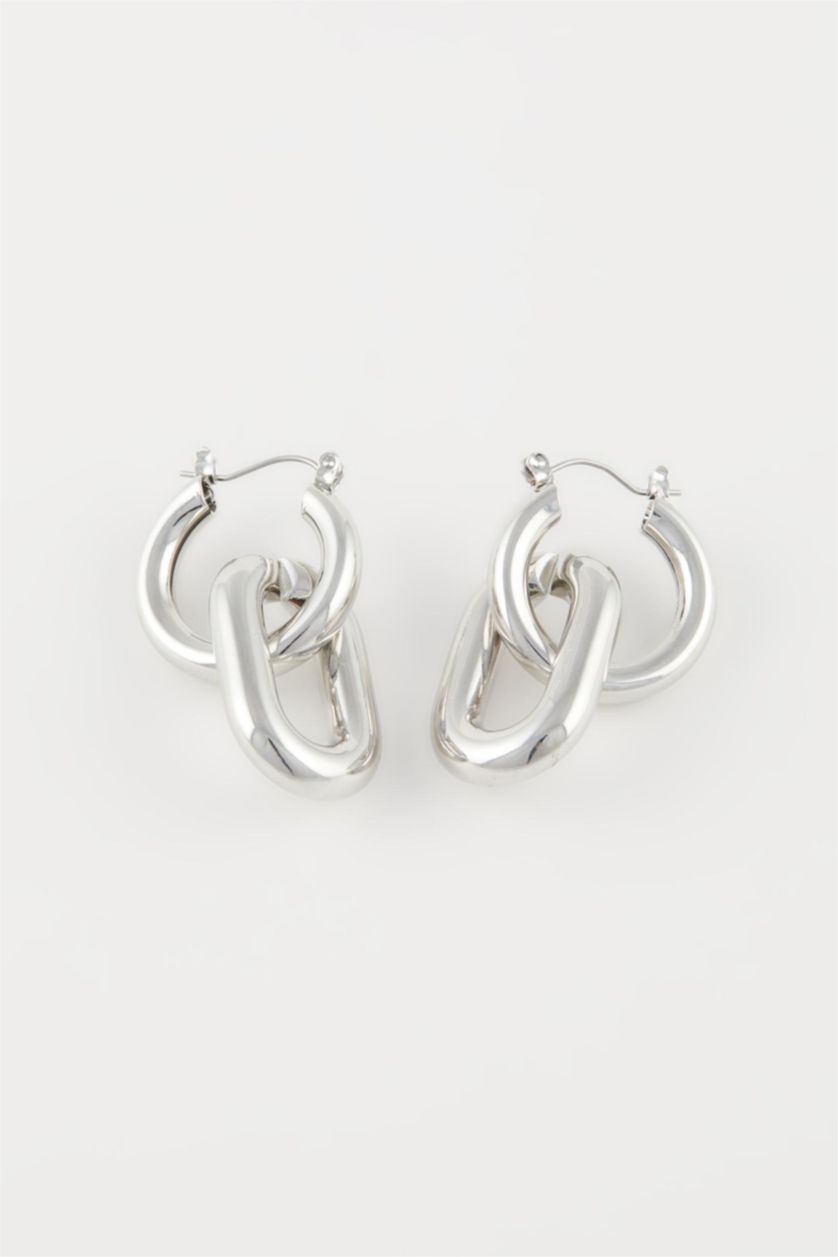 WOMAN SILVER حلق