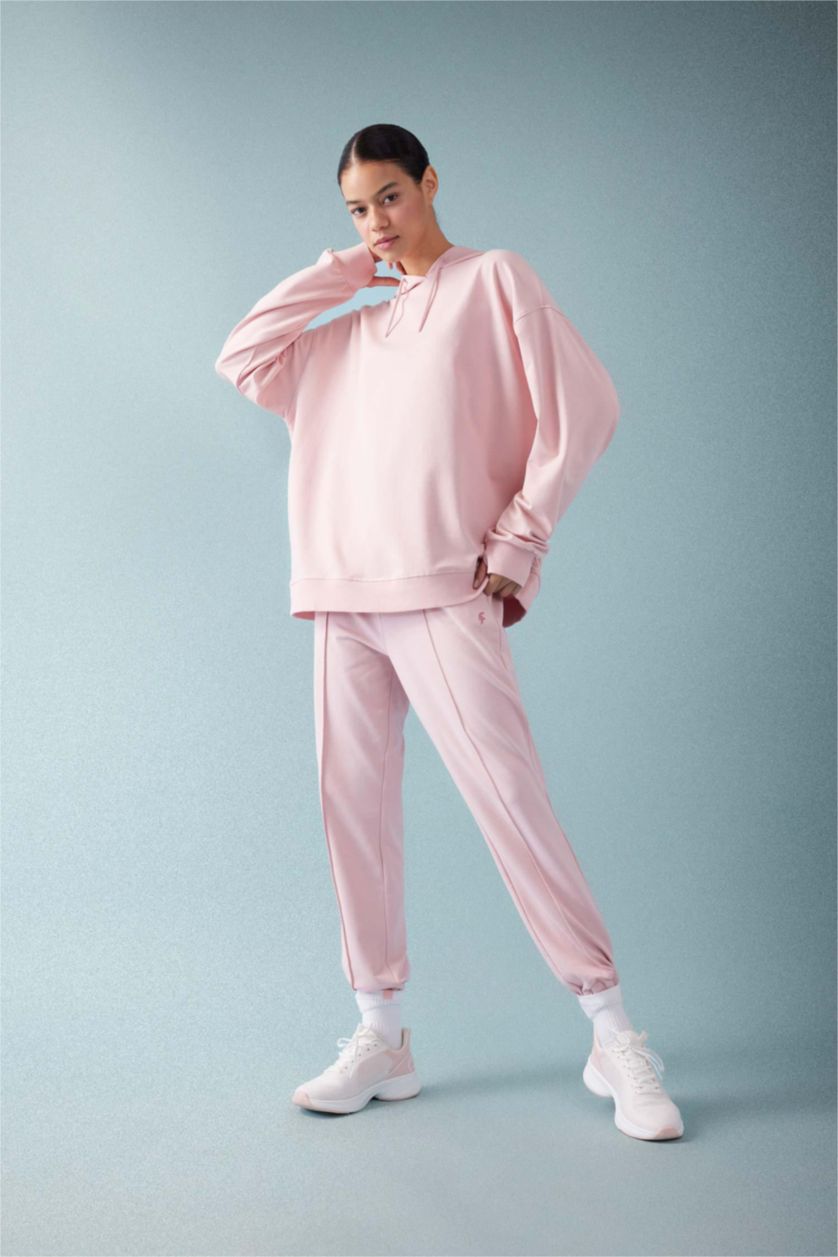 FEMME Bordeaux Pantalon Jogging basique à coupe standard de DeFactoFit