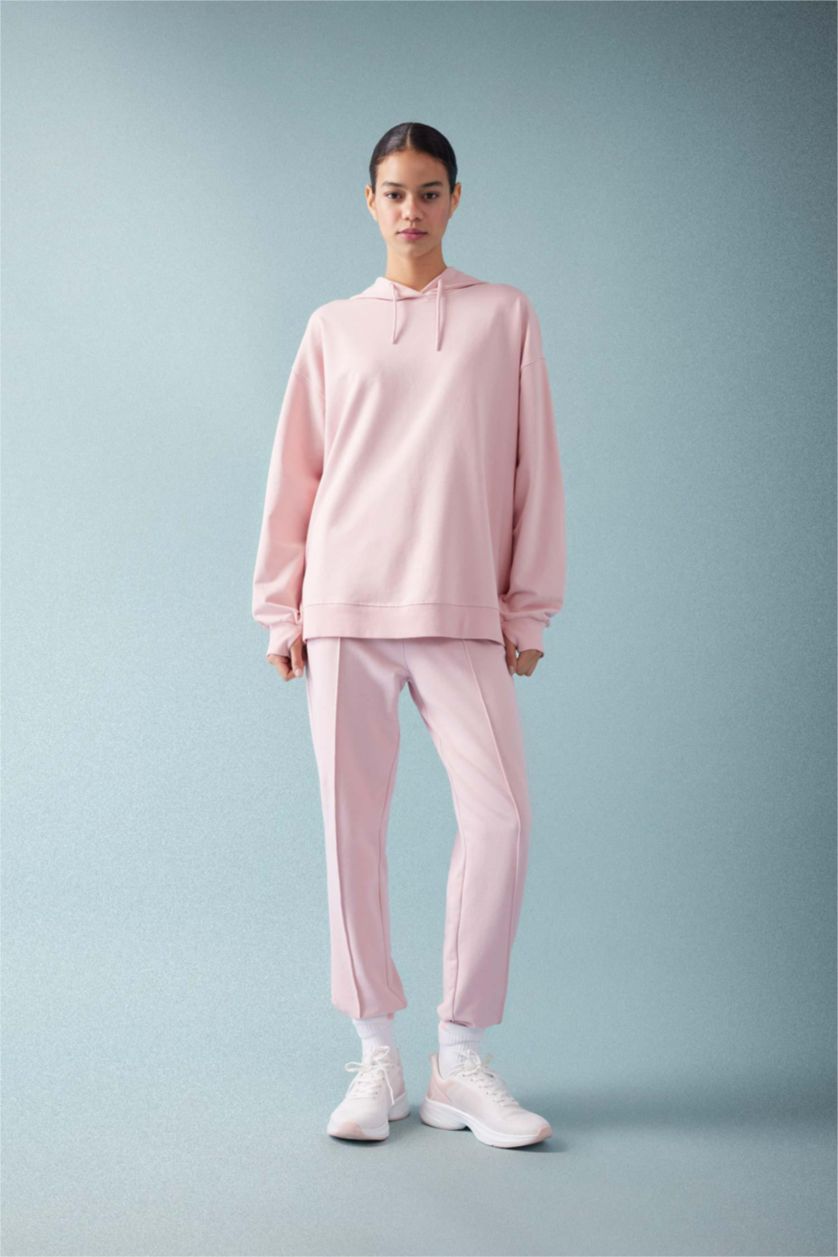 FEMME Bordeaux Pantalon Jogging basique à coupe standard de DeFactoFit