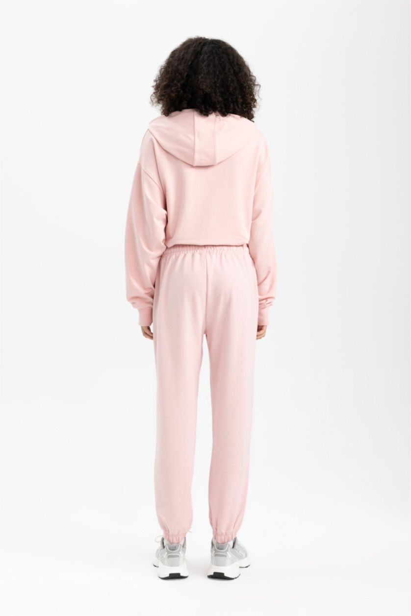 FEMME Bordeaux Pantalon Jogging basique à coupe standard de DeFactoFit