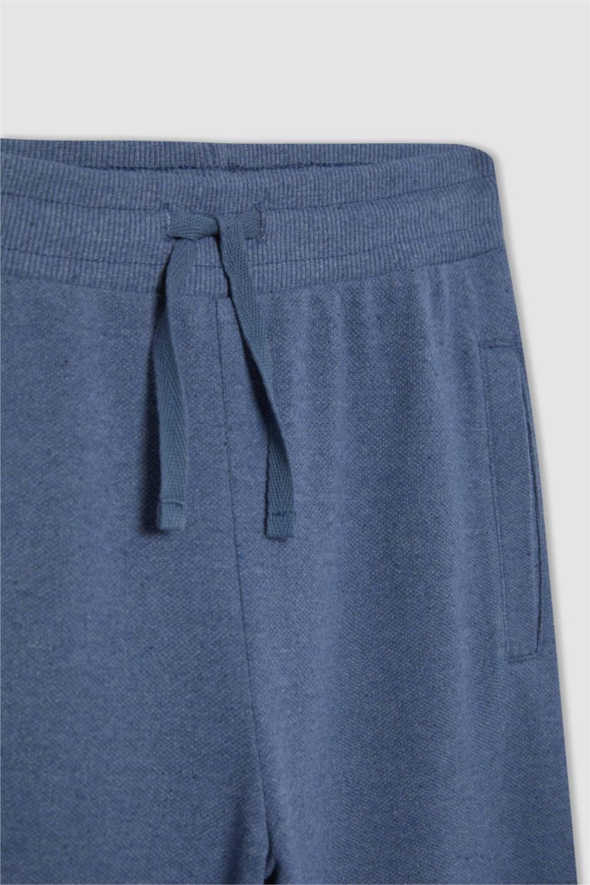 Erkek Çocuk - Genç Erkek Açık Mavi Erkek Çocuk Beli Lastikli Eşofman Altı