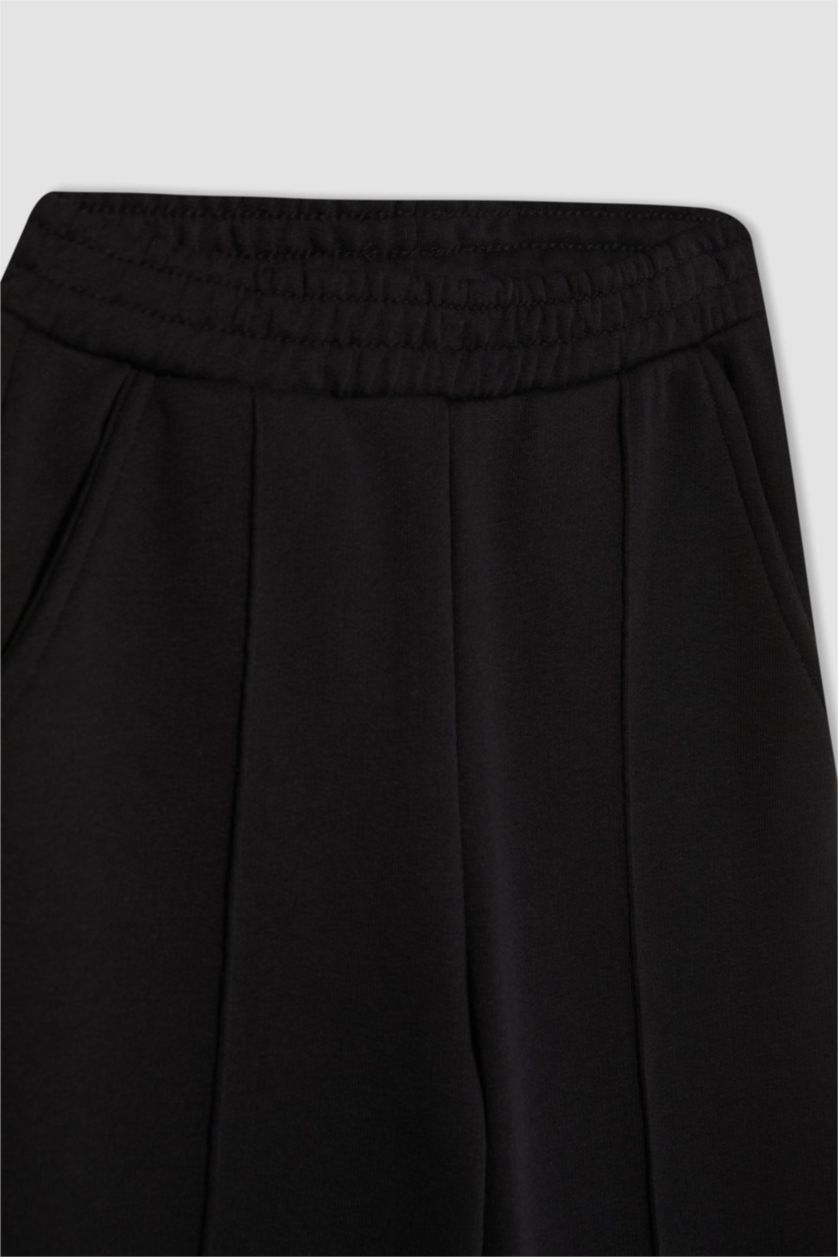 Girls & Teens Black Girl Wide Leg Trousers