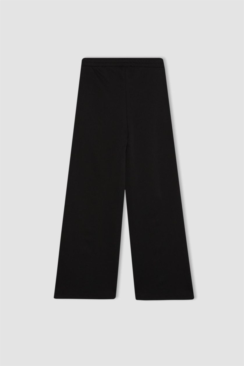 Girls & Teens Black Girl Wide Leg Trousers