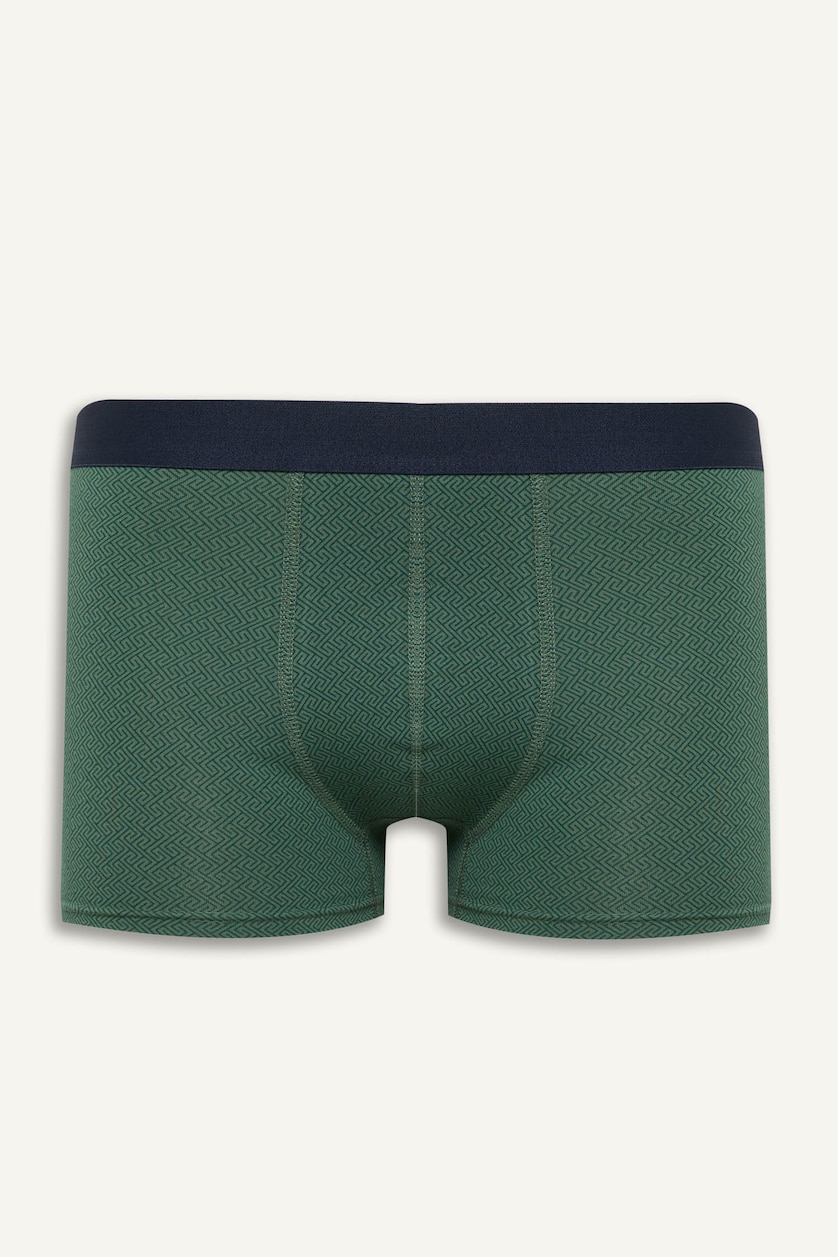 Erkek Lacivert Regular Fıt 3'lü Boxer