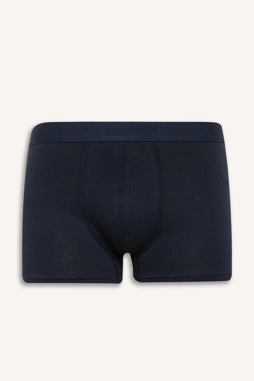 Erkek Lacivert Regular Fıt 3'lü Boxer