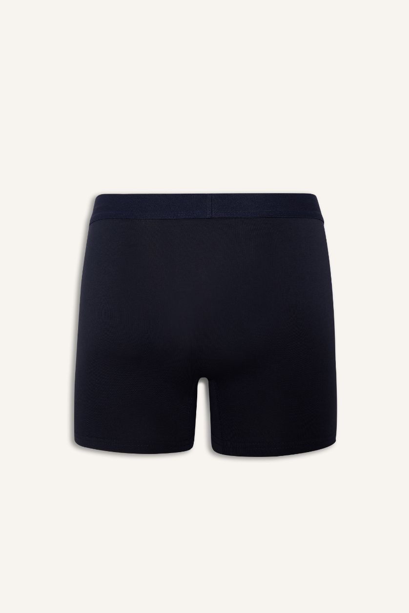 Man NAVY Regular Fit Ethnic Patterned 3 Piece Boxer Shorts