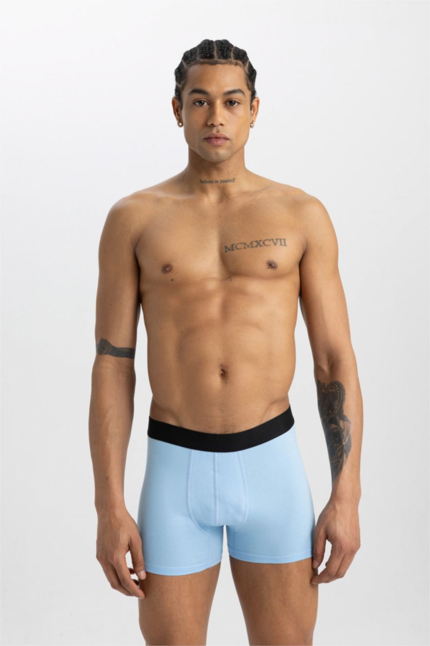 MAN Purple 3 piece Regular Fit Boxer