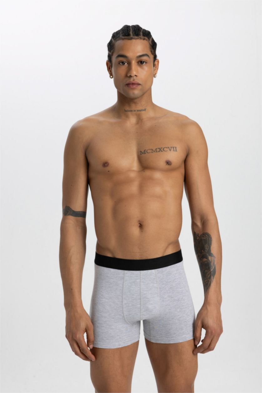 MAN Purple 3 piece Regular Fit Boxer