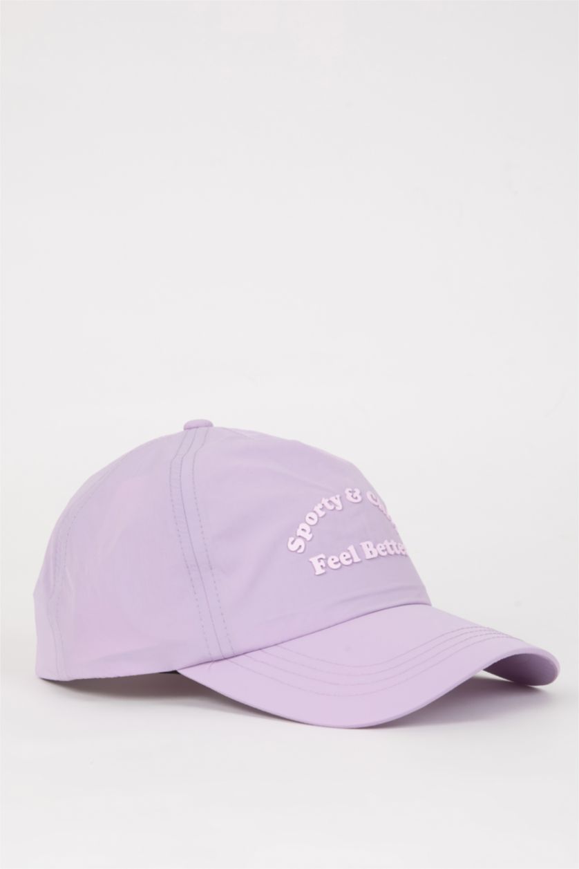 FEMME Violet Chapeau Casquette Coton pour Femme