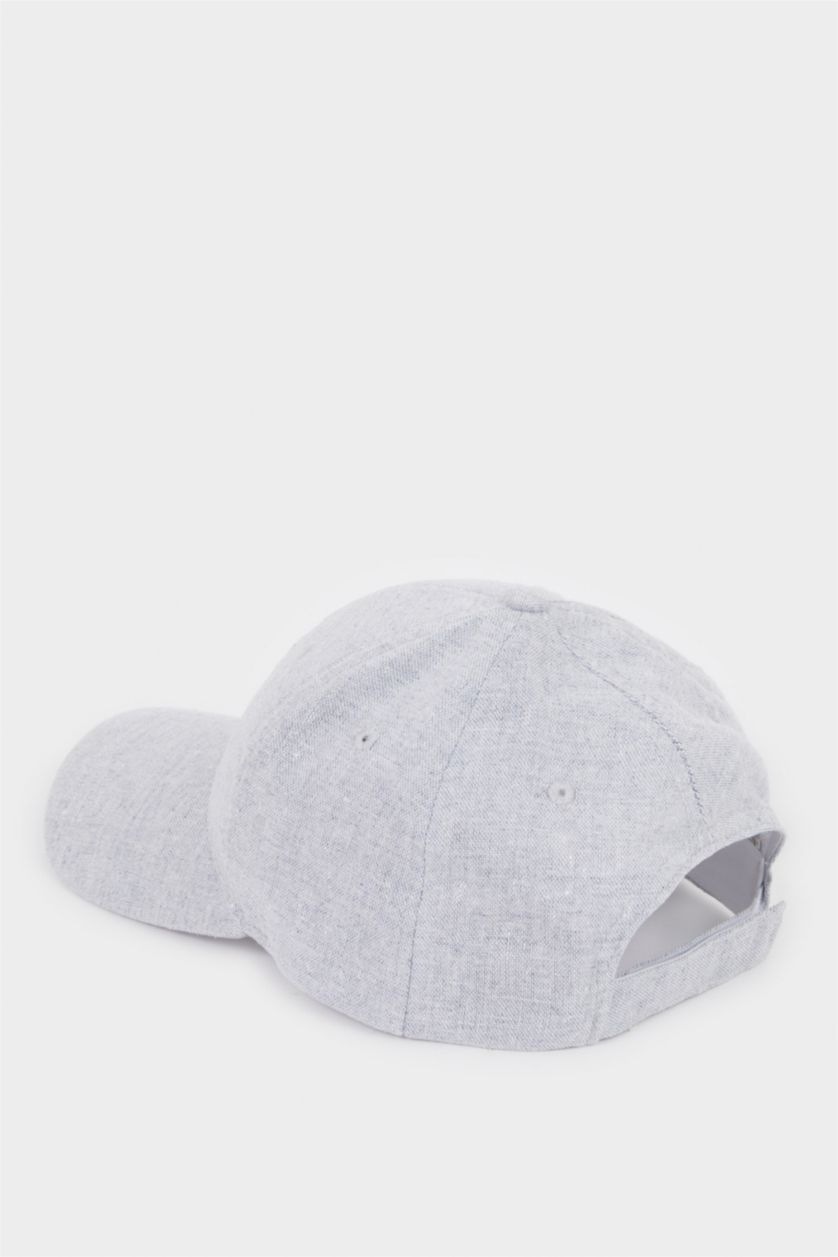 Kadın Karma Kadın Nakışlı Keten Cap Şapka