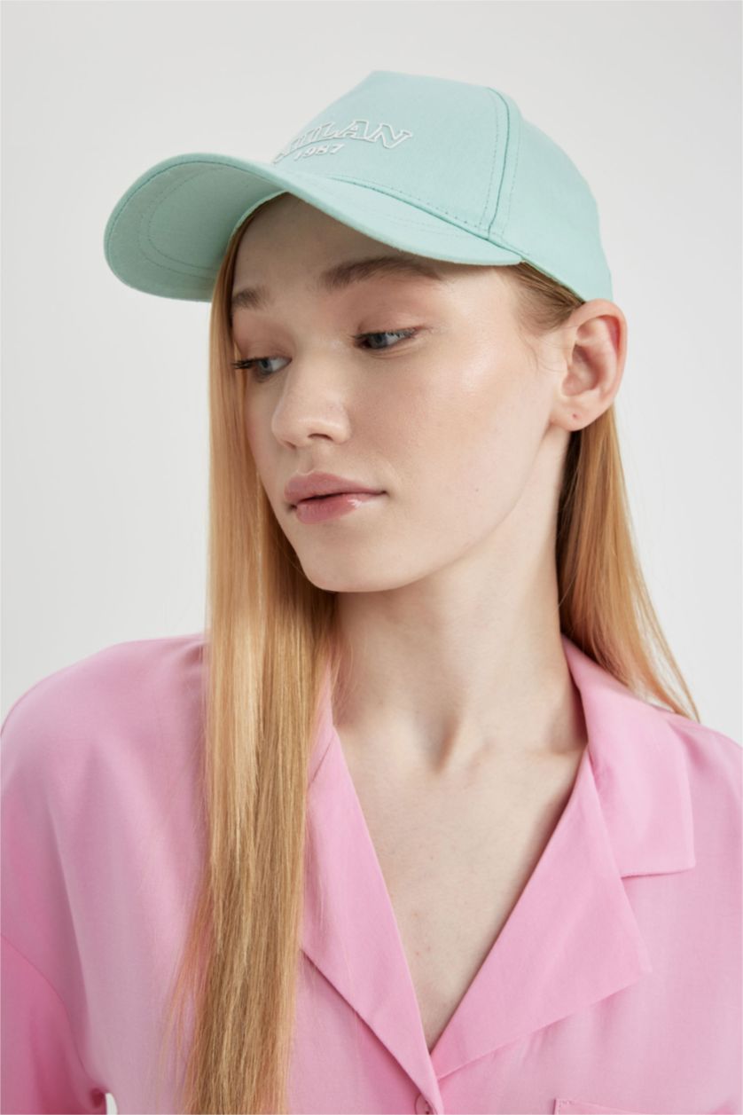 Woman Mint Woman Cotton Hat