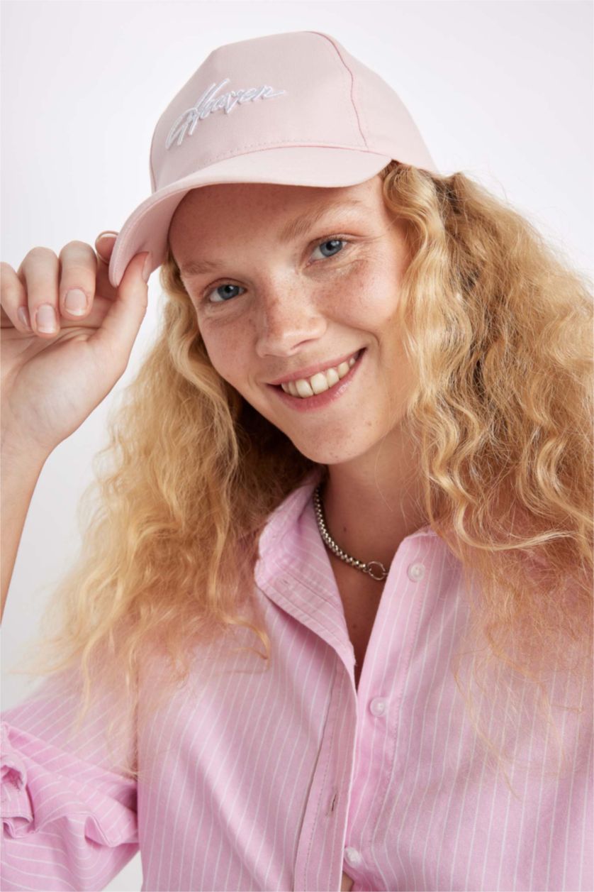 نساء زهري قبعة قطن