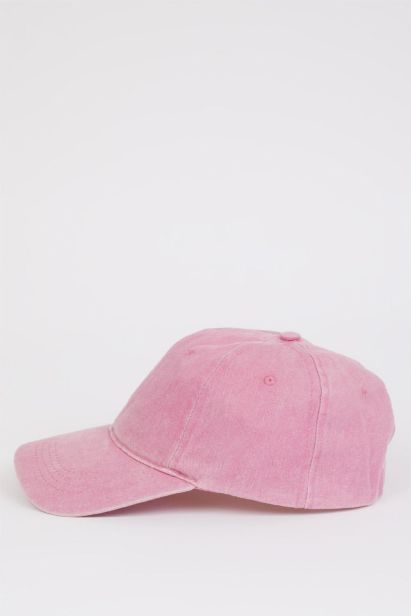 FEMME Rose Casquette en coton pour femme