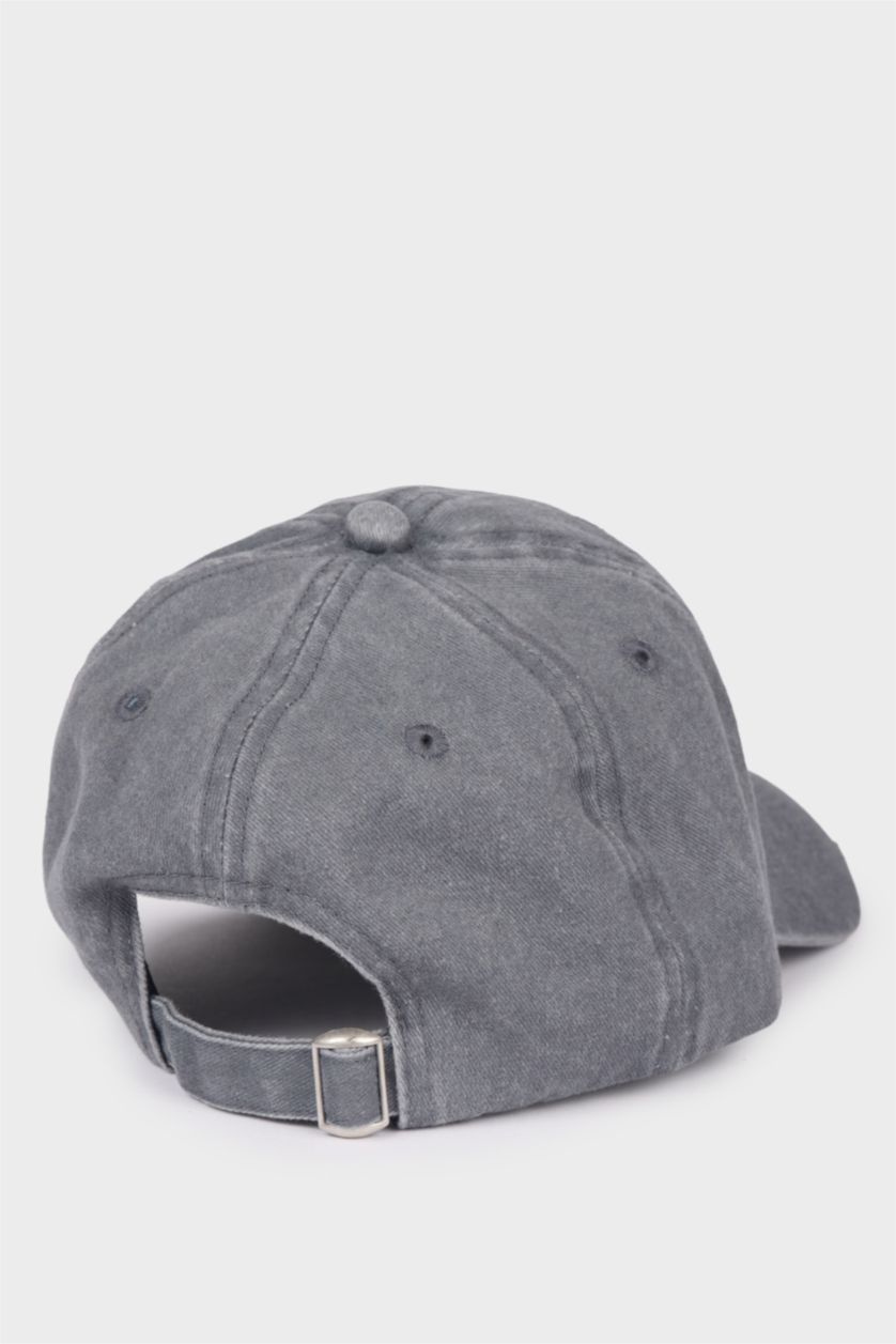 WOMAN Black Woman Denim Look Hat