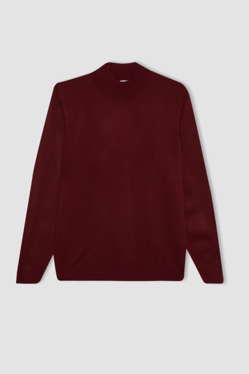 رجال خمري بلوز صوف سليم فيت