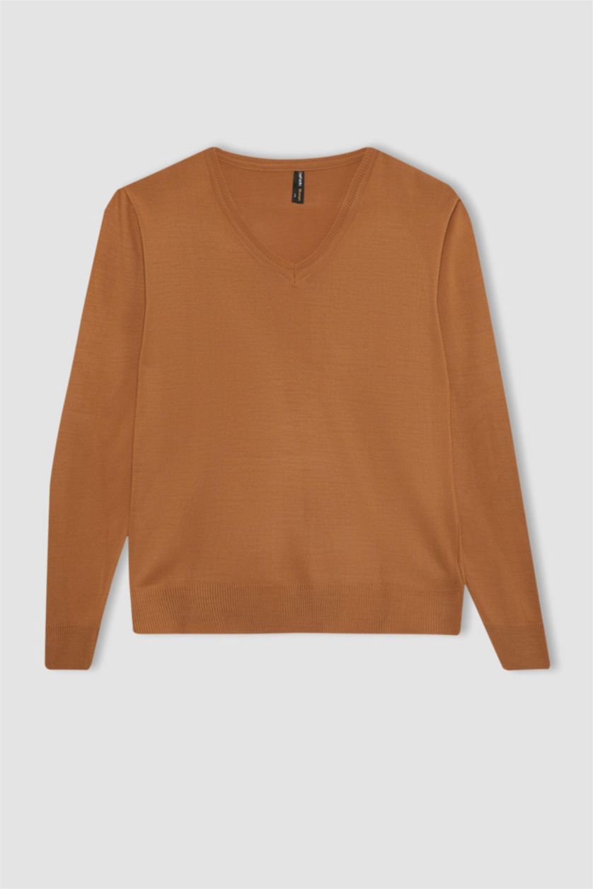 نساء جملي بلوز تريكو قصة عادية