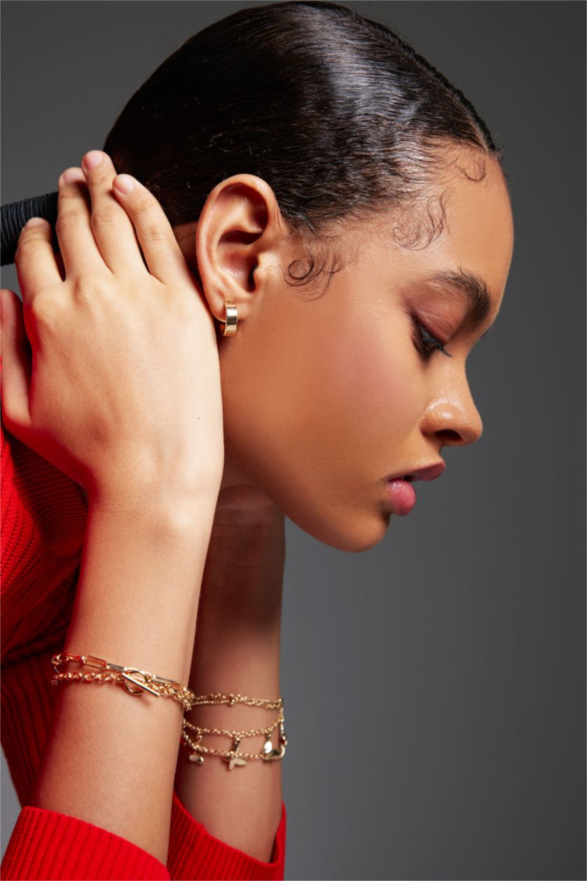 Kadın Altın Kadın 2'li Gold Bileklik