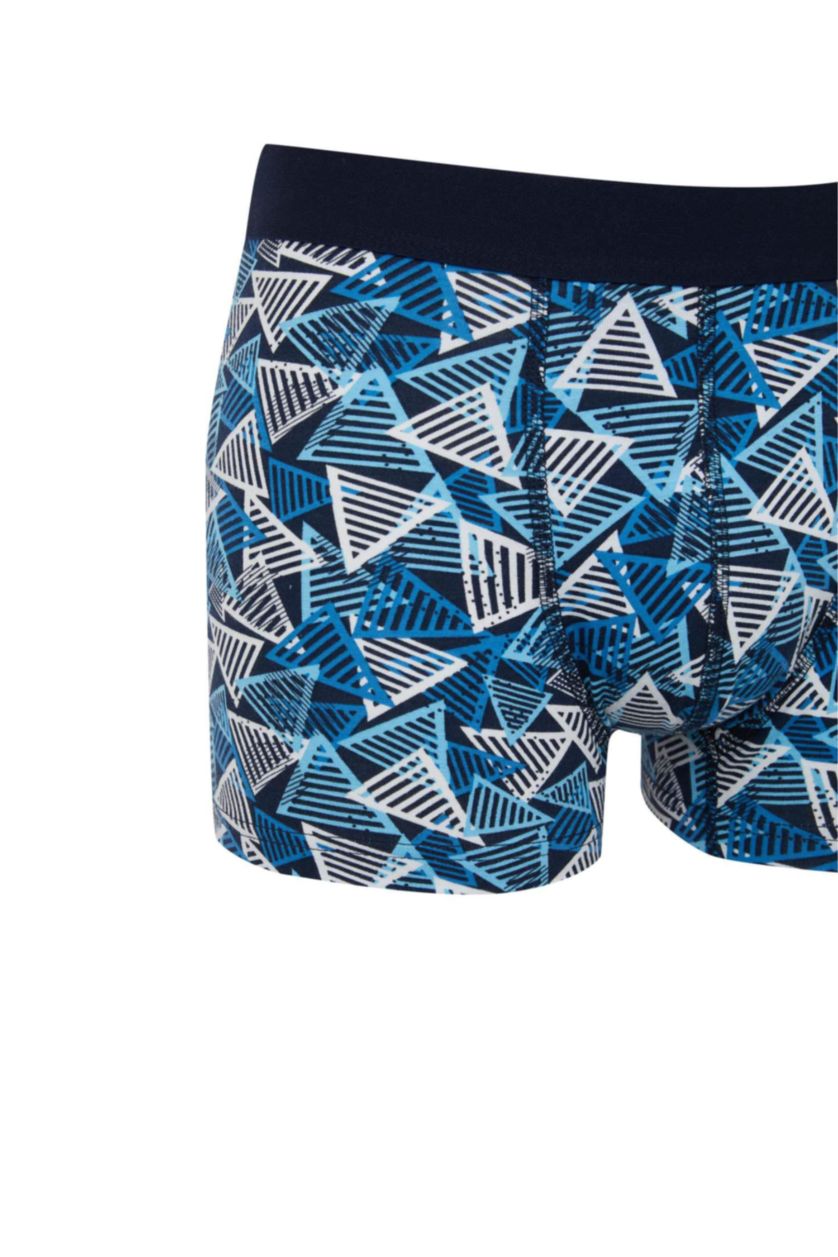 Erkek Açık Mavi Regular Fıt 3'lü Boxer