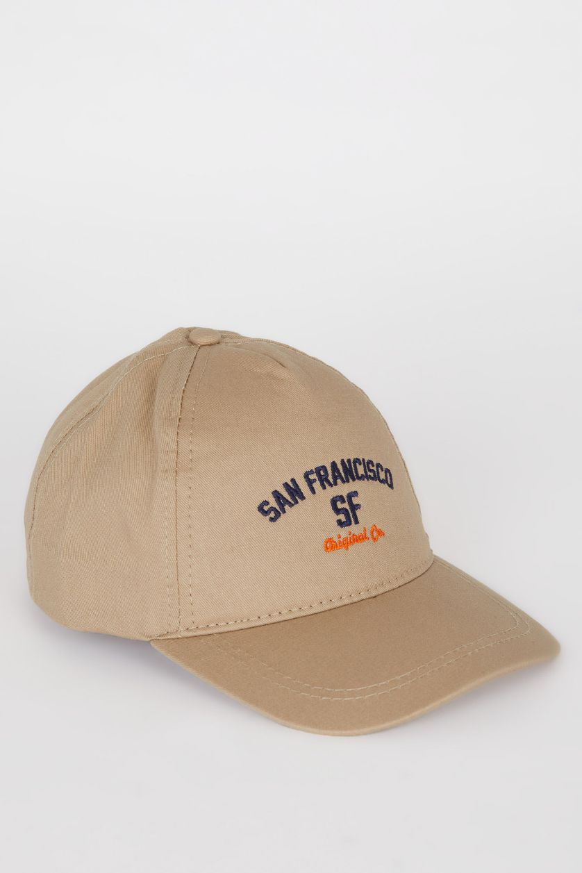 BOYS & TEENS Sand Boy Embroidered Cotton Cap