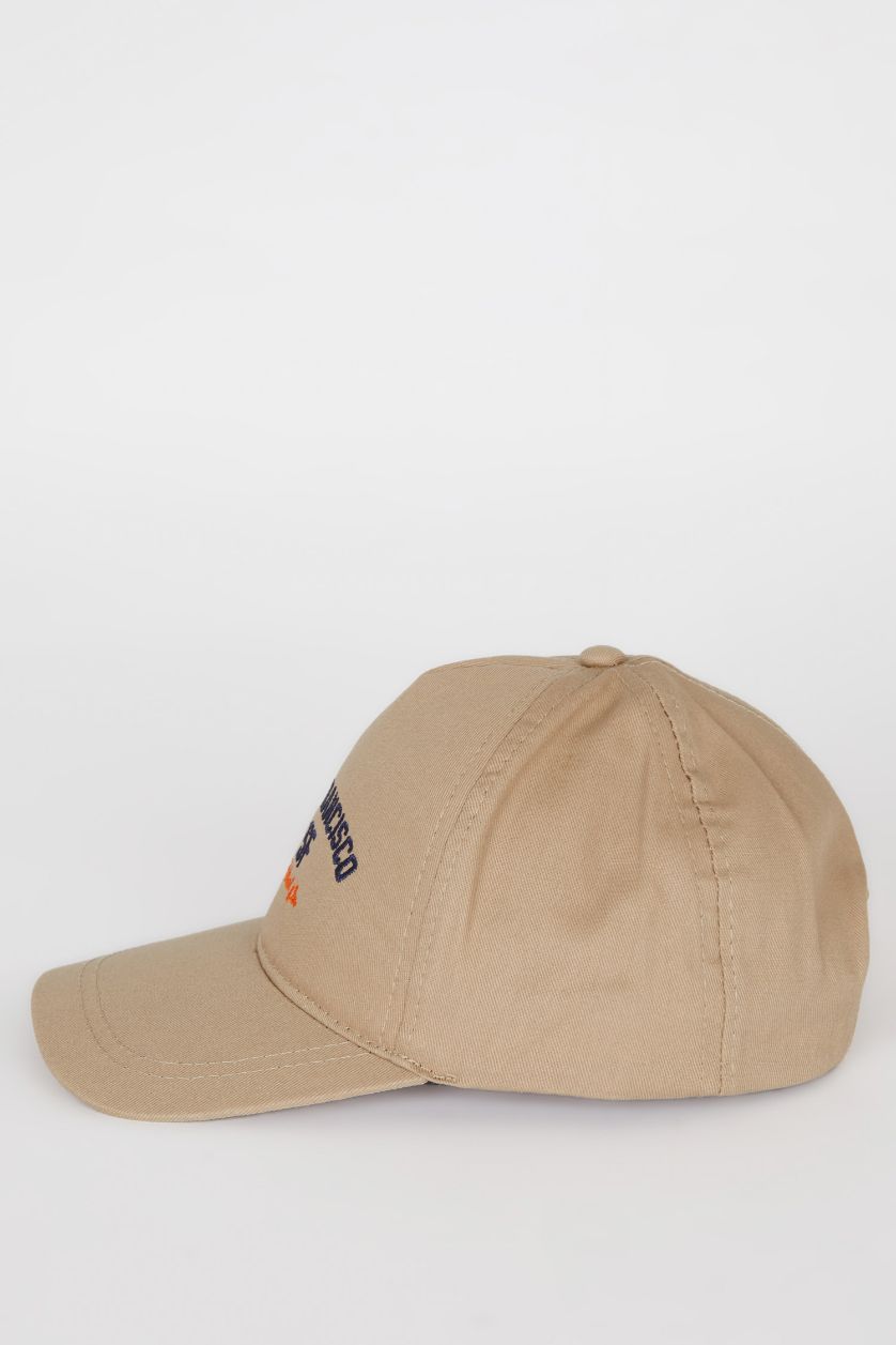 BOYS & TEENS Sand Boy Embroidered Cotton Cap
