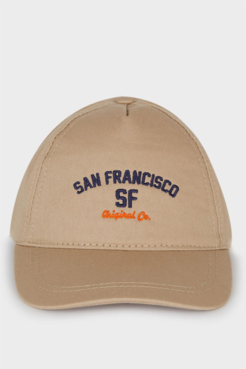 BOYS & TEENS Sand Boy Embroidered Cotton Cap