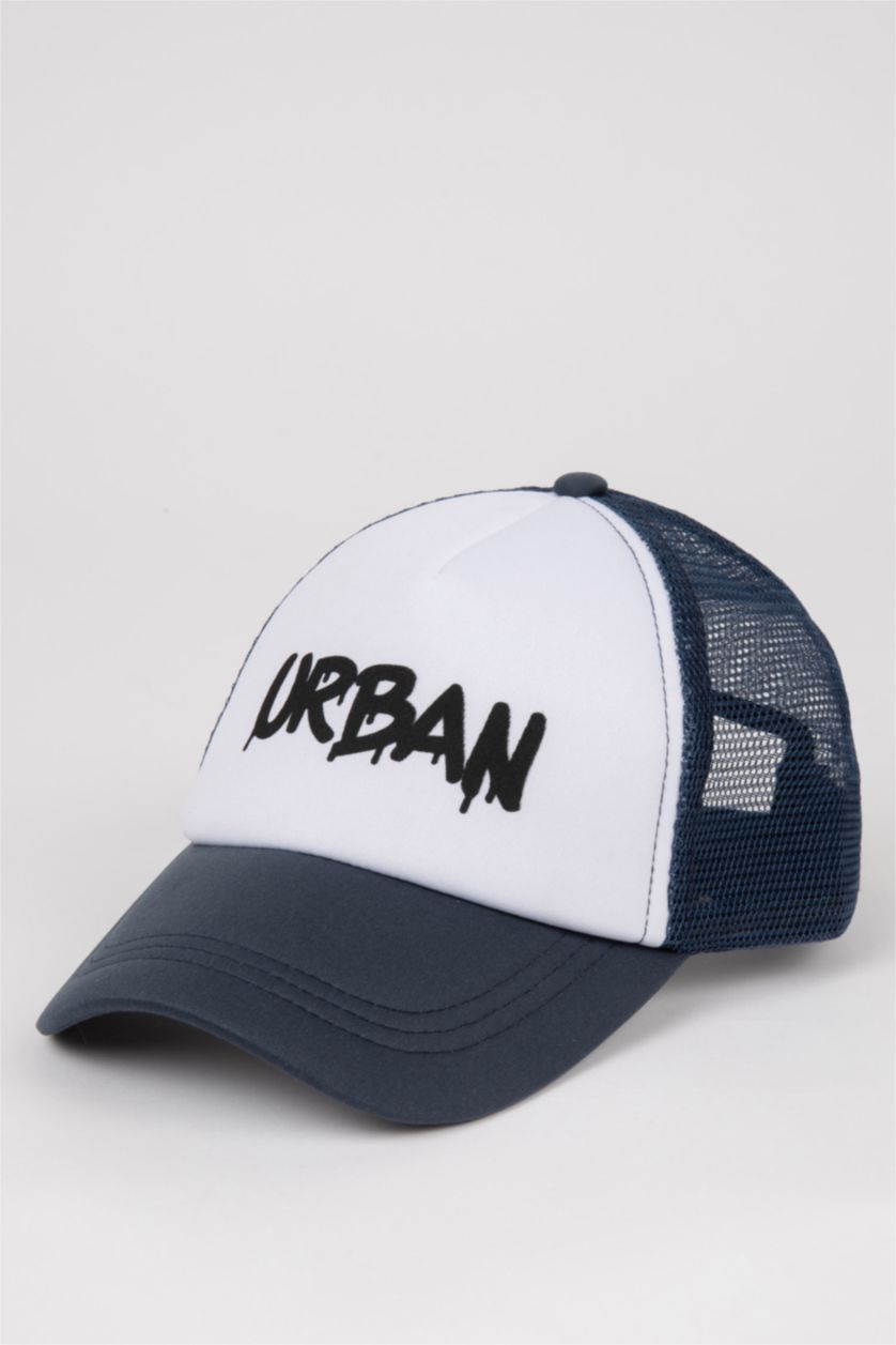 Erkek Çocuk - Genç Erkek Karma Baskılı Gabardin Beyzbol Basketbol Şapkası Erkek Çocuk