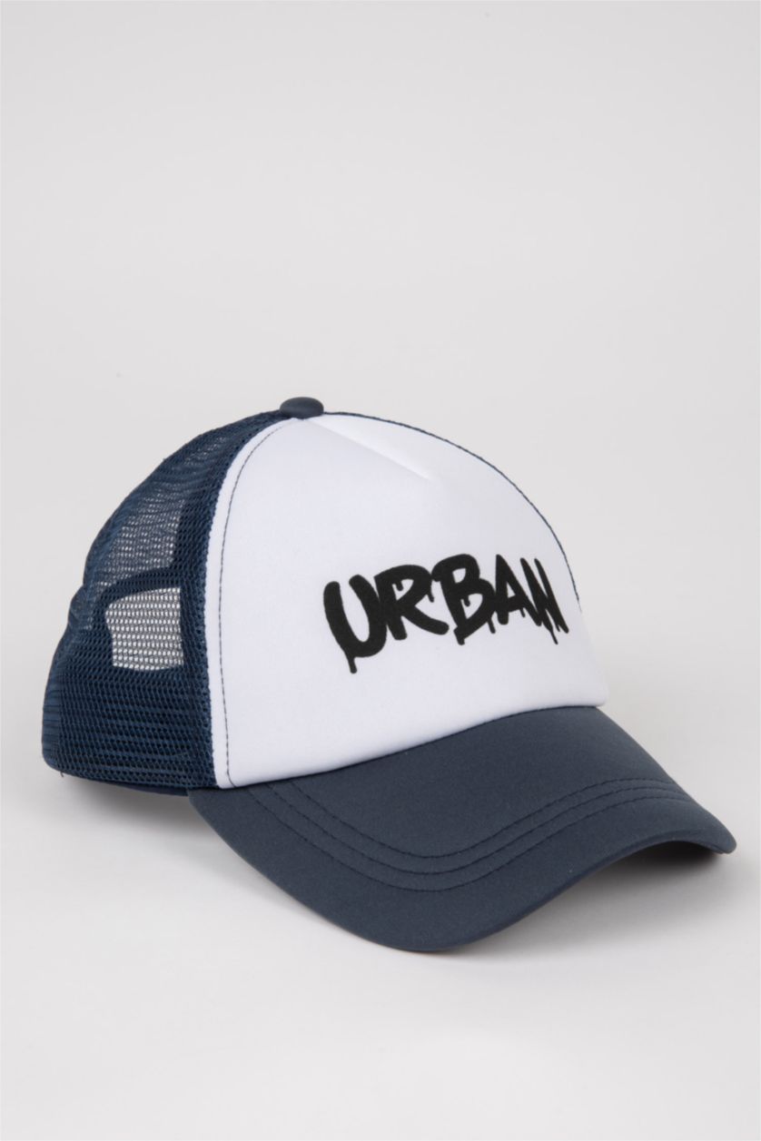 Erkek Çocuk - Genç Erkek Karma Baskılı Gabardin Beyzbol Basketbol Şapkası Erkek Çocuk