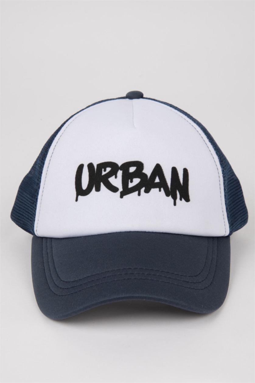 Erkek Çocuk - Genç Erkek Karma Baskılı Gabardin Beyzbol Basketbol Şapkası Erkek Çocuk