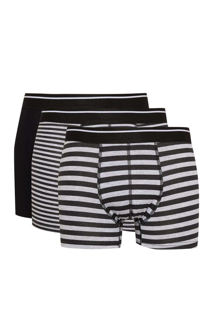 رجالي أسود Regular Fit 3 piece